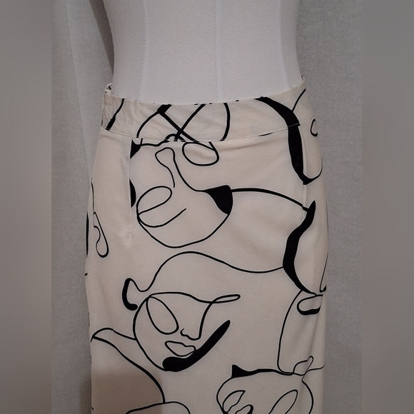 NEW,SHEIN  S, 27.5" MIDI SKIRT - Picture 7 of 9